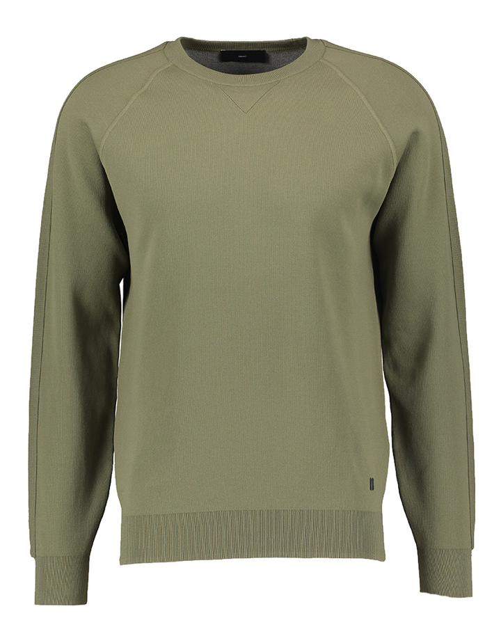 Kaki pull met ronde hals Liu Jo