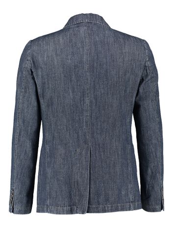 Blauwe blazer in jeans look Liu Jo 