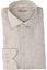 Beige linnen hemd ( regular fit) met lange mouwen Stenströms