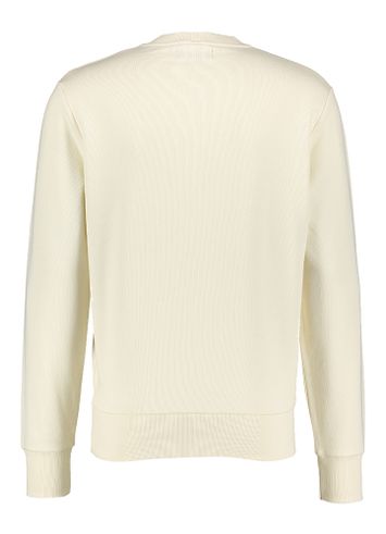 Ecru sweater met opdruk Fred Perry 