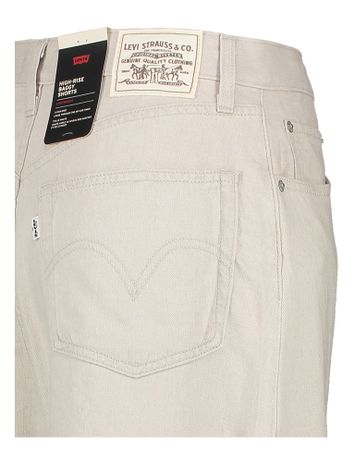 Grijze baggy  short jeans Levi's 