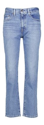 Levi's Lichtblauwe straight fit jeans High Rise