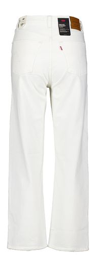 Witte straight ankle fit met hoge taille Levis