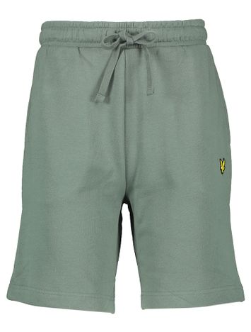 Kaki groene short met elastiek Lyle & Scott