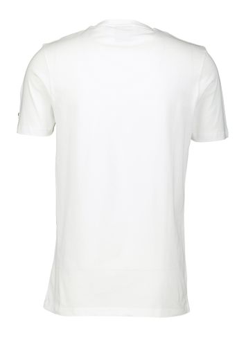 Wit katoenen t-shirt met merklogo Lyle & Scott