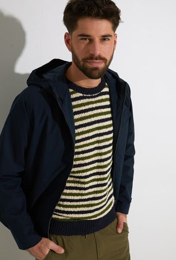 Donkerblauwe jas Lyle & Scott 
