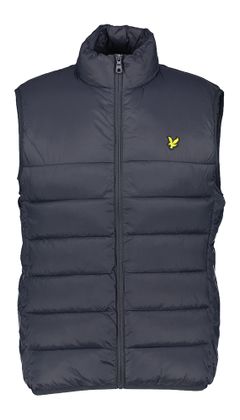 Lyle & Scott Donkerblauwe padded bodywarmer met rits