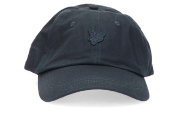 Donkerblauwe pet met logo Lyle & Scott