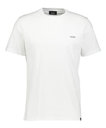 Witte t-shirt met print Antwrp 