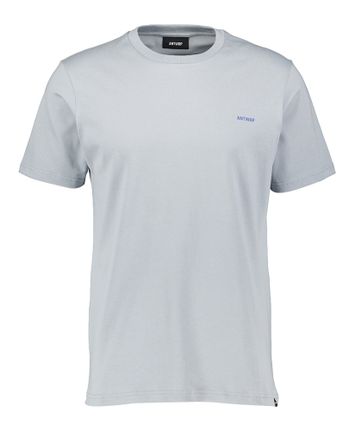 Grijze t-shirt met print op de rug Antwrp