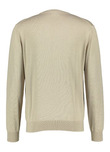 Beige trui met ronde hals Antwrp 