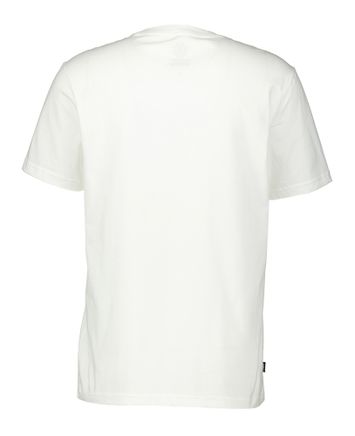 Witte katoenen t-shirt met logo Element