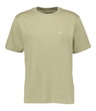 Element Kaki groene t-shirt met merklogo