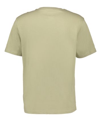 Kaki groene t-shirt met merklogo Element 