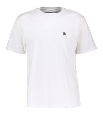 Witte t-shirt met merklogo Elemente 