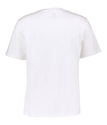 Witte t-shirt met merklogo Elemente 