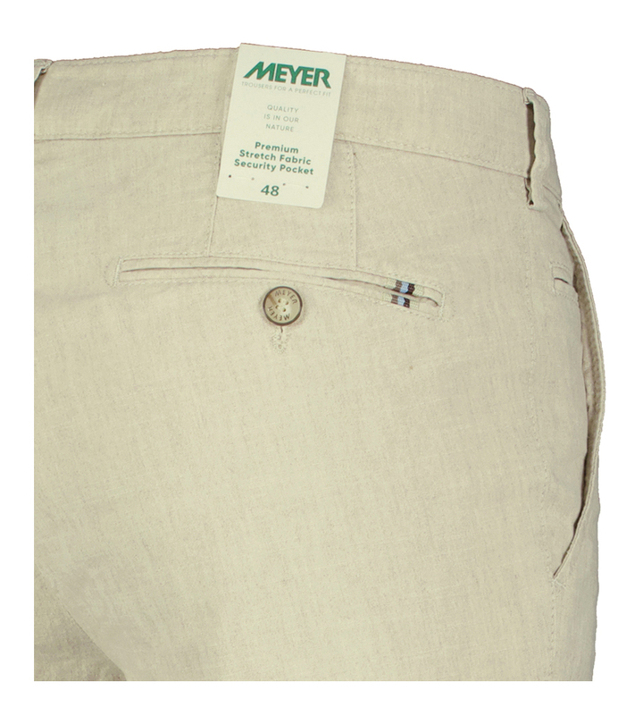 Beige linnen chino Meyer 