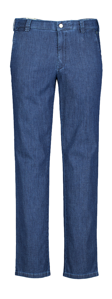 Blauwe chino in jeans look Meyer 