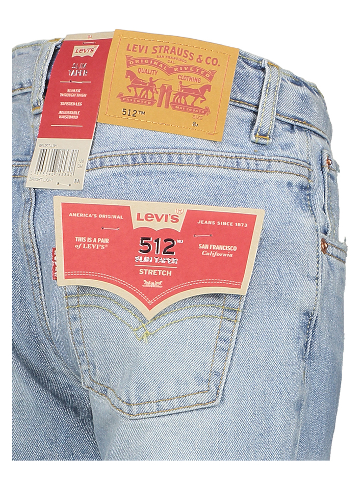 Licht blauwe tapered jeans 512 Levi's