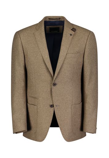 Open brown blazer regular fit Roy Robson 