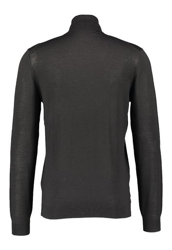 Bruine pull met rolkraag Roy Robson