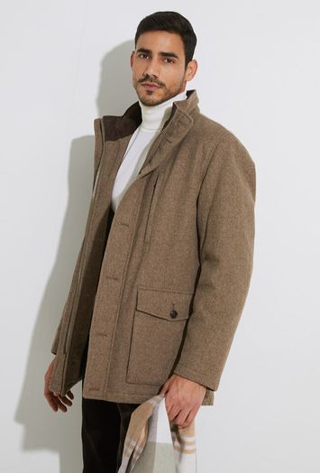 Off white pull met rolkraag Roy Robson