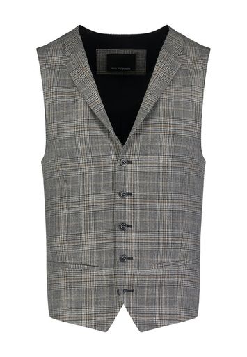 Multicolor gilet met motief en knopen Roy robson
