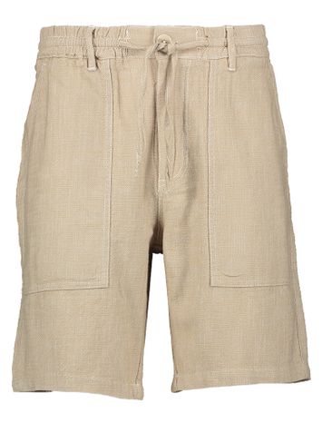 Beige katoenen short Anerkjendt