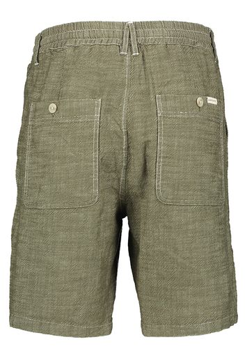 Kaki katoenen short Anerkjendt