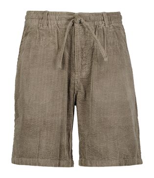 Anerkjendt Donkergroene ribfluwelen short
