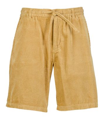 Cognac ribfluwelen short Anerkjendt 