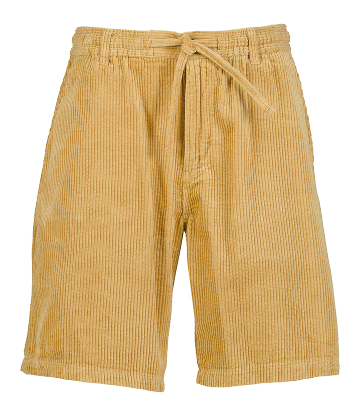 Cognac ribfluwelen short Anerkjendt 