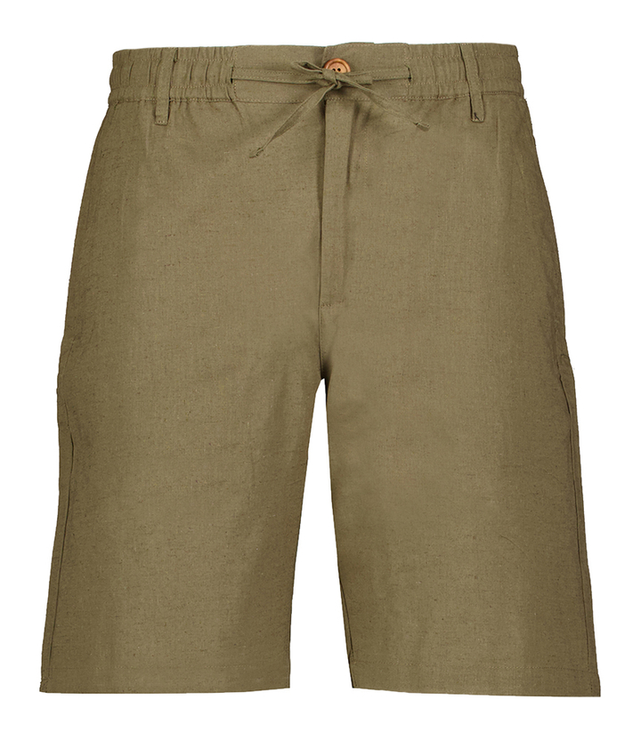 Kaki katoenen short Anerkjendt