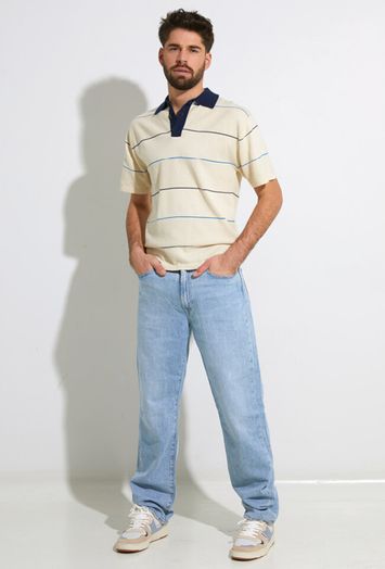 Donkerblauwe lange broek Anerkjendt 