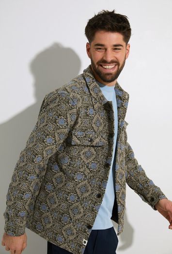 Multicolor vest met print Anerkjendt