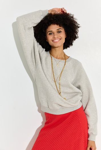 Grijze sweater Fella Bellerose