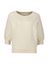 Beige katoenen oversized trui Anglet Bellerose