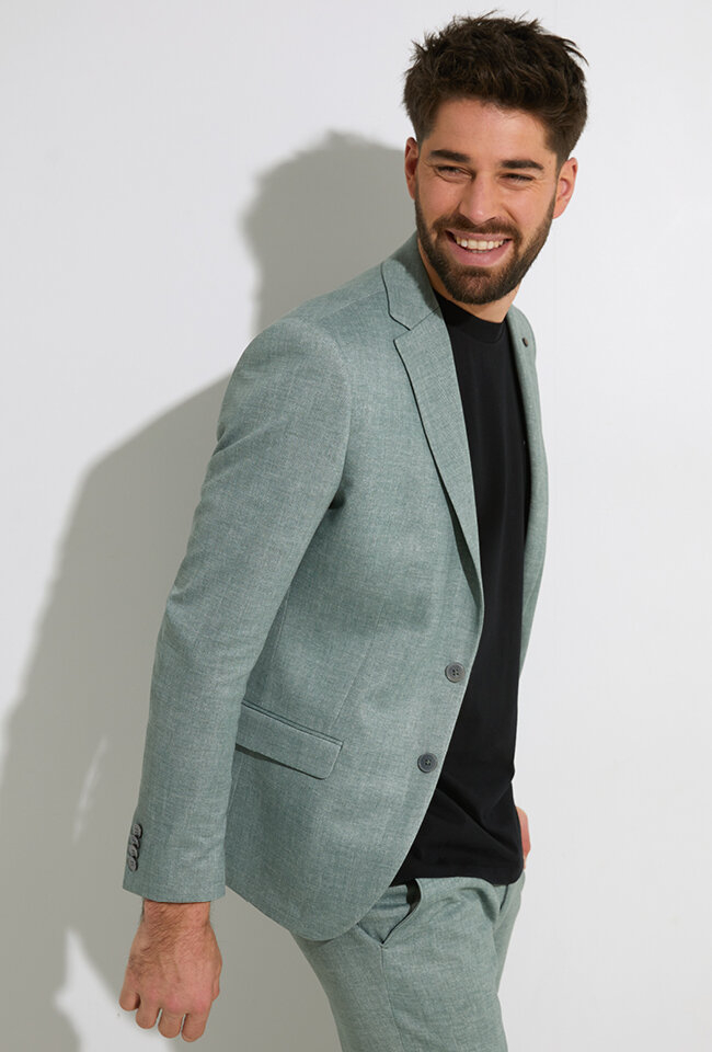 Lichtgroen geklede broek Zuitable 