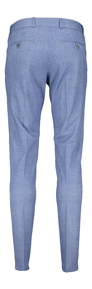 Jeansblauwe geklede broek Zuitable