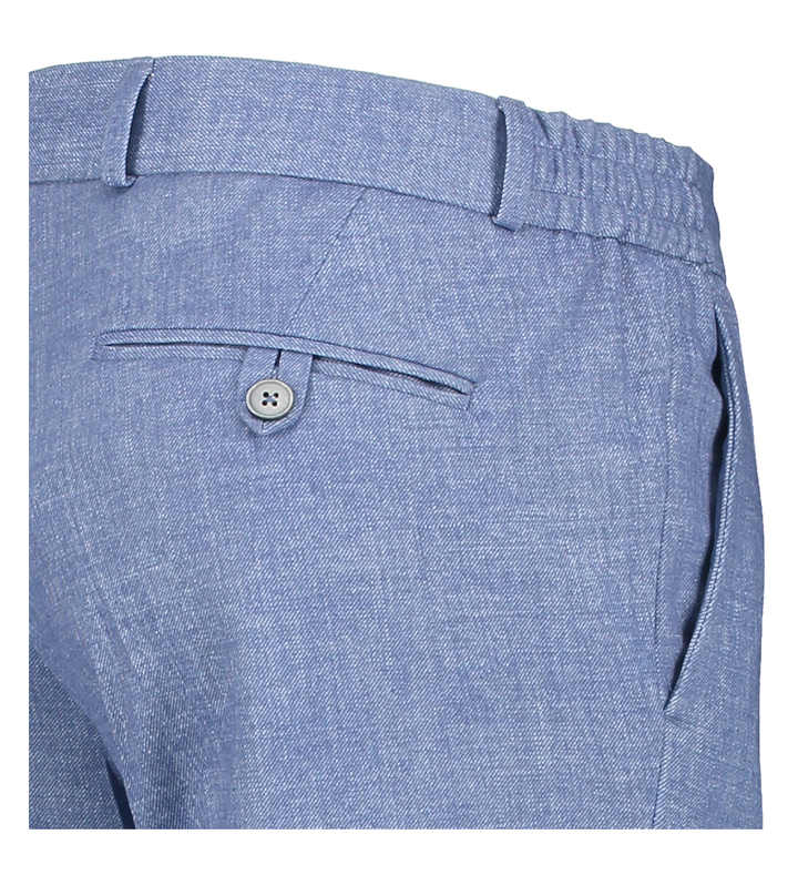 Jeansblauwe geklede broek Zuitable