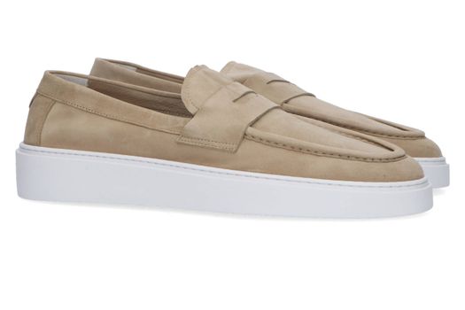 Zandkleurige instappers Fabiano Ricci