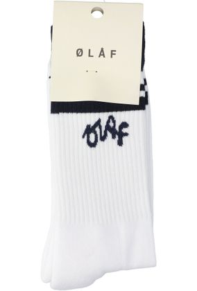 Olaf Optical white sokken