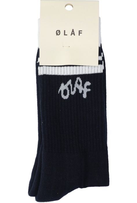 Donkerblauwe sokken Olaf