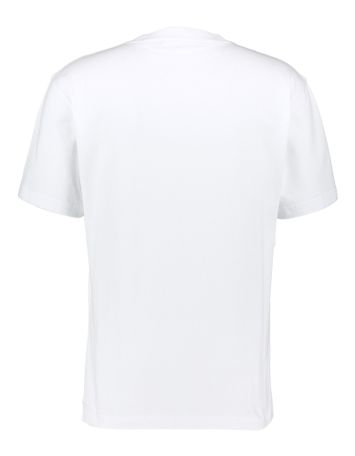 Witte t-shirt met merknaam Olaf 
