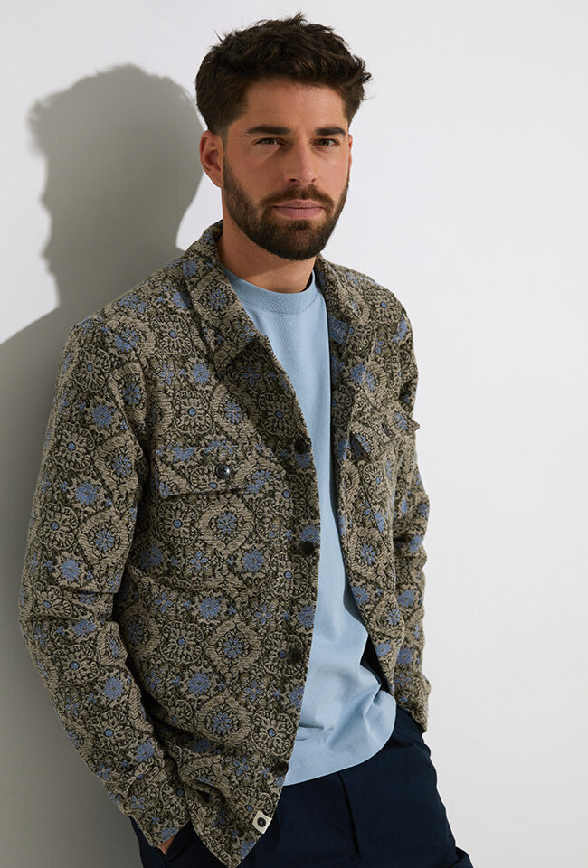 Lichtblauwe t-shirt Olaf 