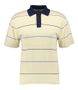 Beige gestreepte polo Toki Castart 