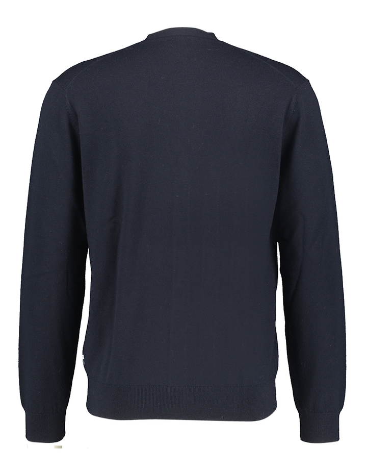 Blauwe gilet met knopen Olymp