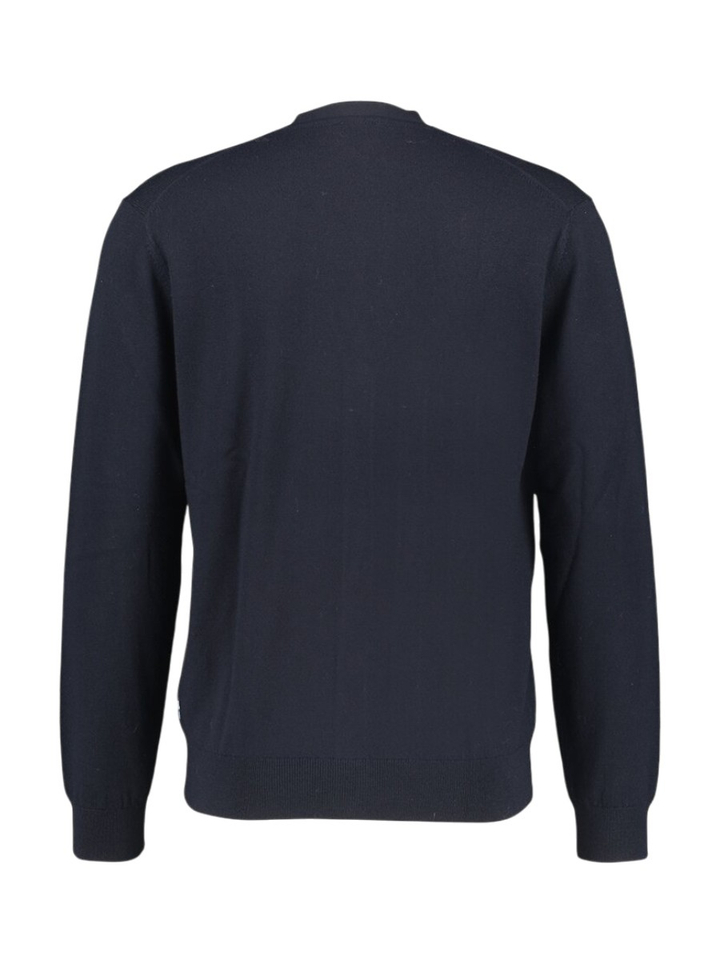 Blauwe gilet met knopen Olymp