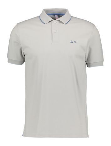 Grijze polo met korte mouwen Sun 68