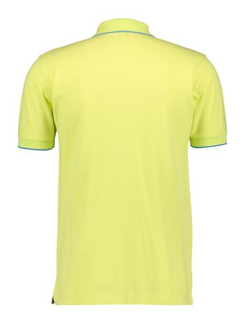 Fluo gele polo met korte mouwen Sun 68